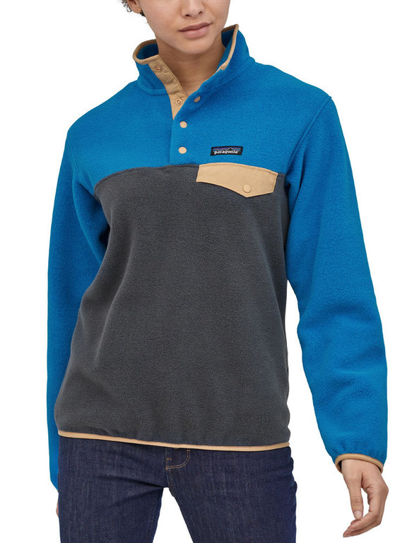 Blue patagonia women's pullover Clearance