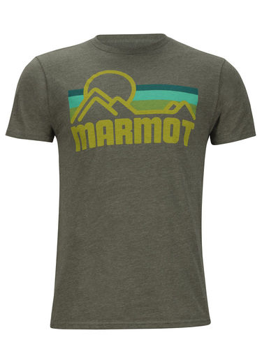 Marmot Men's Coastal Tee SS (True Olive Heather)
