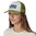 Patagonia P-6 Logo LoPro Trucker Hat (White w/Buckhorn Green)