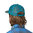 Patagonia P-6 Logo Trucker Hat (Pufferfish Gold)
