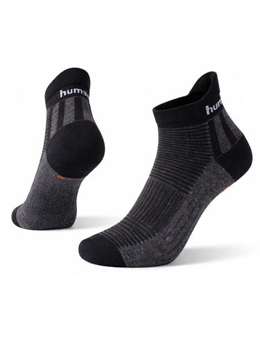 2-Pack - Humi Outdoor Bike Socks (Black/ Gray)