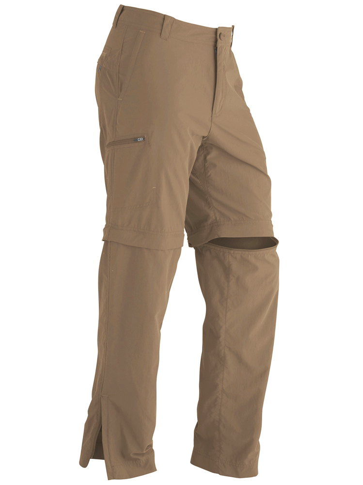 Marmot Men s Cruz Zip Off Pants Khaki Brown