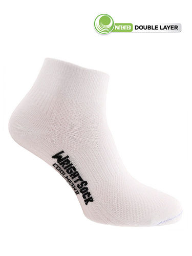 Wrightsock Coolmesh-II Quarter (White)