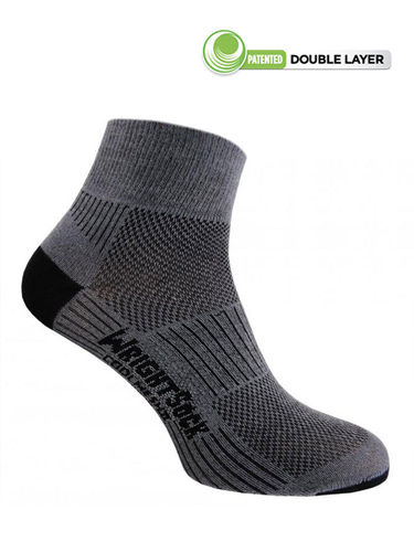 Wrightsock Coolmesh-II Quarter (Grey)