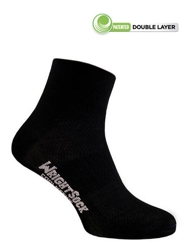 Wrightsock Coolmesh-II Quarter (Black)