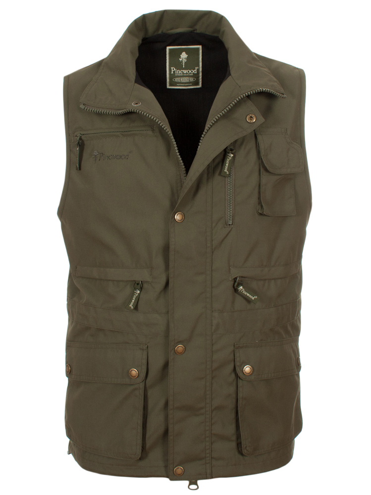 Pinewood New Tiveden Vest (Mid Green)