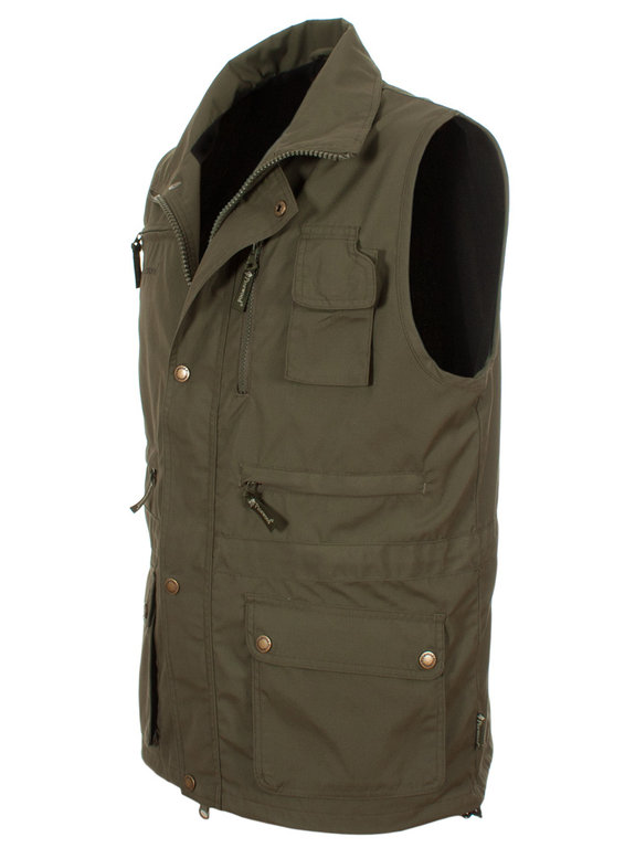Pinewood New Tiveden Vest (Mid Green) Vest/ Bodywarmer