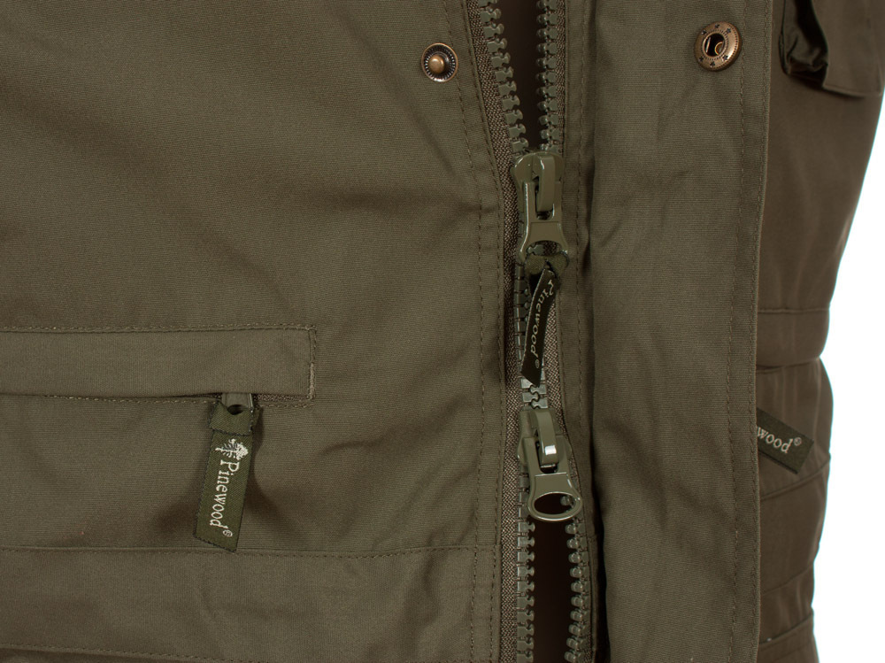 Pinewood Tiveden Mens Outdoor Vest Green