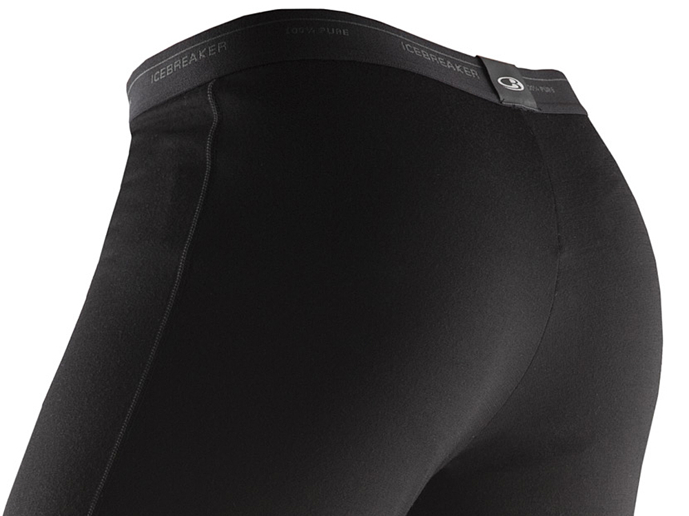 Icebreaker Men s 260 Tech Leggings Black Base Layer