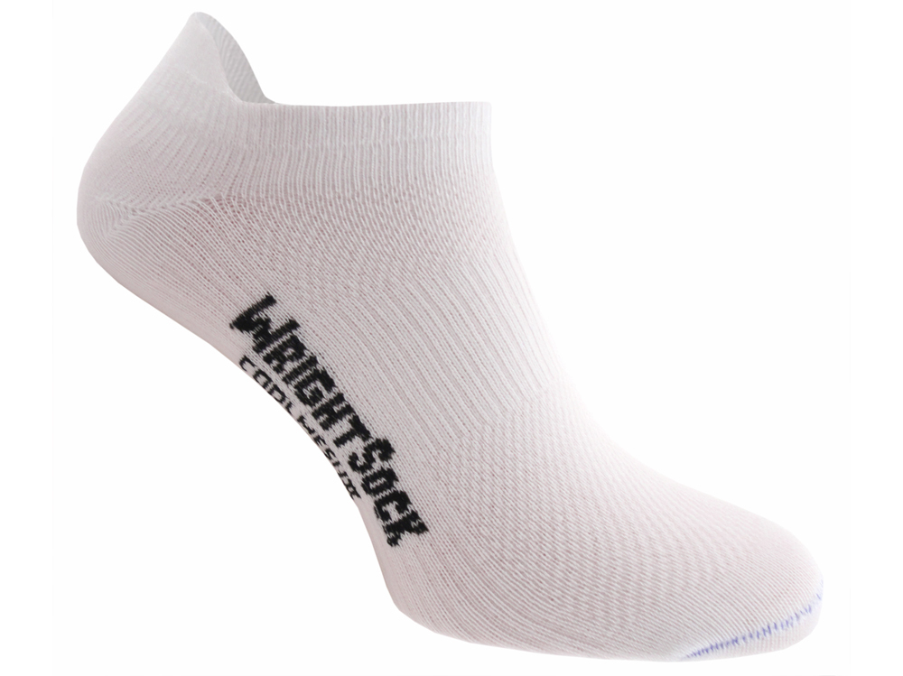 Wrightsock Coolmesh-II Low-Tab (White) Anti-Blister-Sock