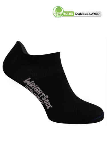 Wrightsock Coolmesh-II Low-Tab (Black)