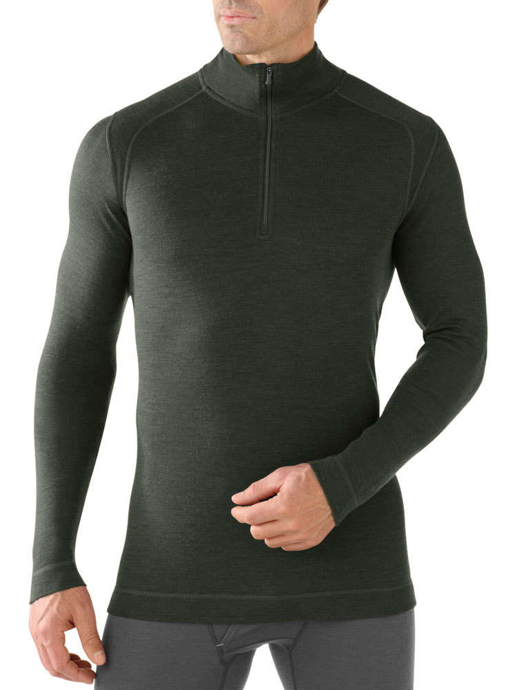 SmartWool Men's 250 Merino 1/4 Zip (Olive Heather)