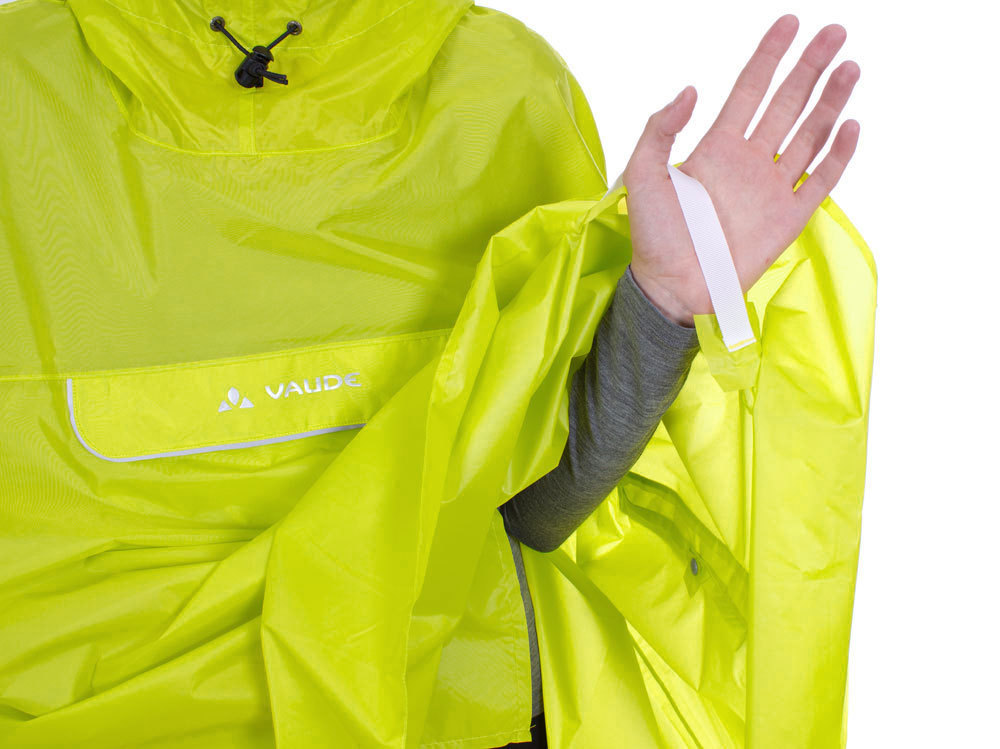 Investeren Oven Zweet Vaude Valdipino Poncho (Lemon) Rainwear