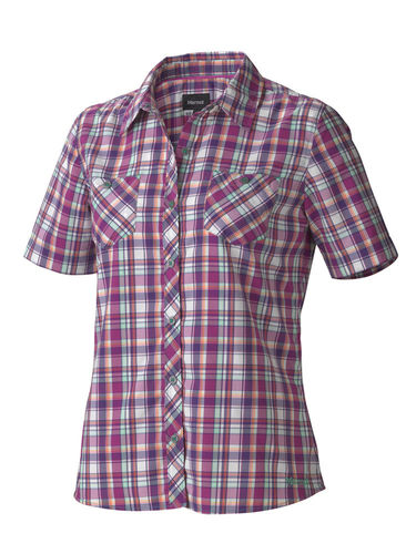 Marmot Dames Cassidy Short Sleeve (Beet Purple)