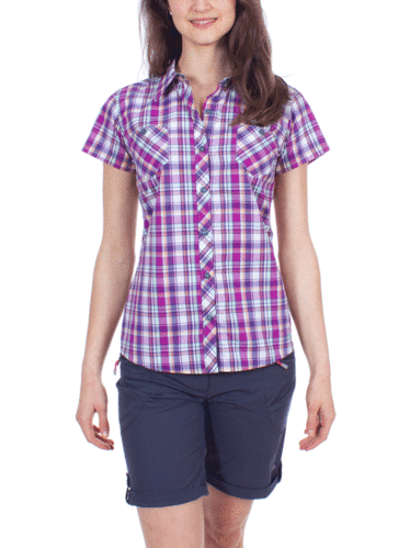 Marmot Dames Cassidy Short Sleeve (Beet Purple)