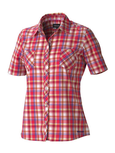 Marmot Dames Cassidy Short Sleeve (Raspberry)