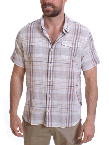 Patagonia M's A/C Steersman Shirt (Claus: Bleached Stone)