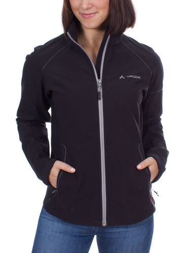 Vaude Women's Cyclone IV Softshell Jacket (Black)