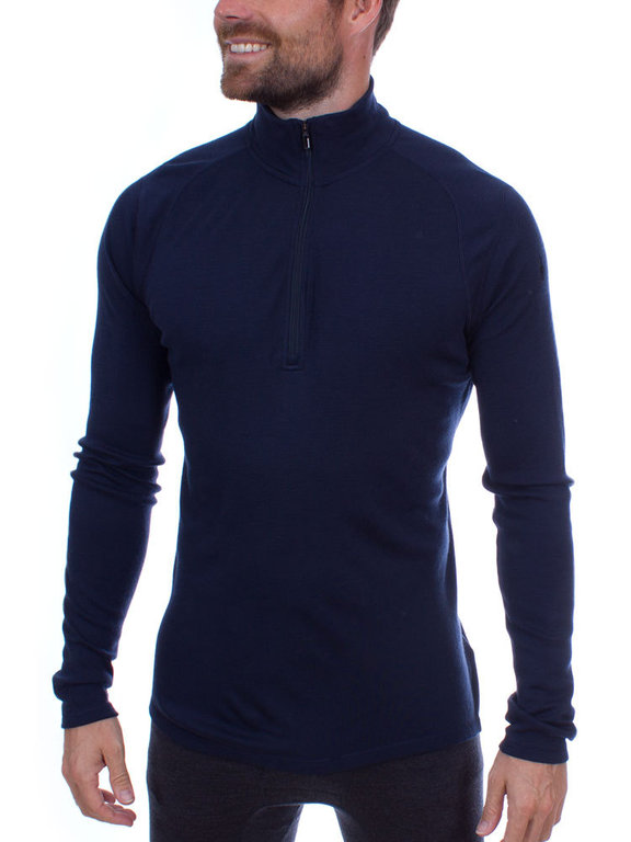 SmartWool Men s 250 Merino 1 4 Zip Deep Navy Merino Underwear