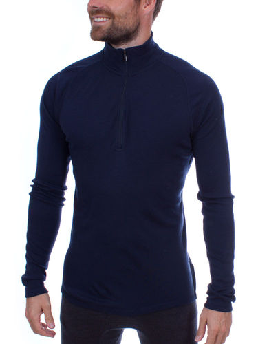 SmartWool Heren 250 Merino 1/4 Zip (Deep Navy)