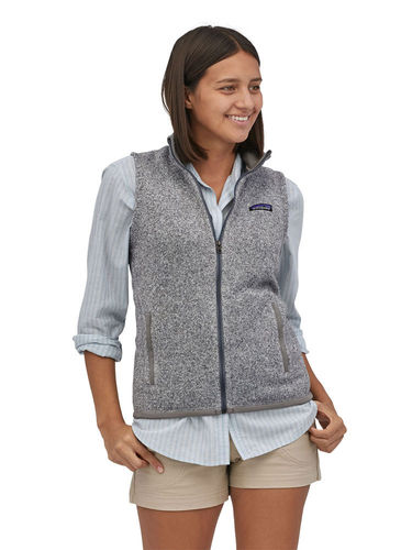 Patagonia Women's Better Sweater vest (Birch White) Fleece Bodywarmer