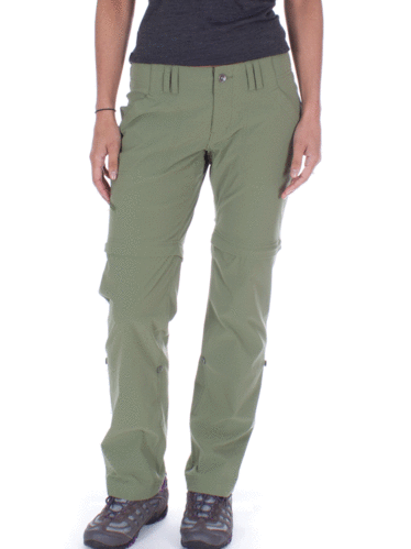 Marmot Dames Lobo Convertible Pants (Stone Green)