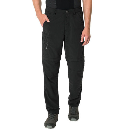 Vaude Men s Farley Zip Off Pants V Black Convertible Pants