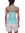 Patagonia W's Cross Back Tank (Vista Stripe: Howling Turquoise)