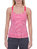 Patagonia W's Cross Back Tank (Vista Stripe: Shock Pink)