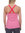 Patagonia W's Cross Back Tank (Vista Stripe: Shock Pink)