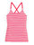 Patagonia Dames Cross Back Tank (Vista Stripe: Shock Pink)