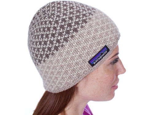 Patagonia Beatrice Beanie (Birds Ash Tan)