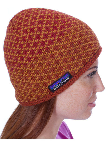 Patagonia Beatrice Beanie (Birds Cinder Red)