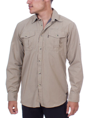 Pinewood Heren Namibia Shirt (Sandstone)