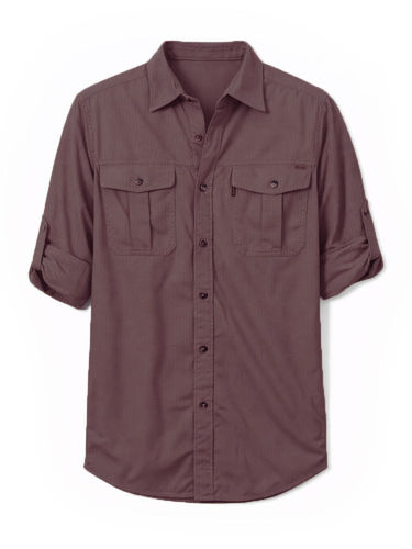 Pinewood Heren Namibia Shirt (Earth Brown)