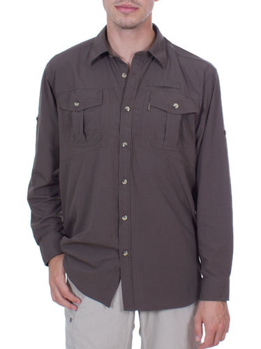 Pinewood Men's Namibia Shirt (Earth Brown)