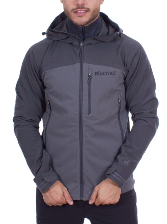 Marmot Men s Estes Hoody Jacket Cinder Slate Grey