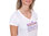 Patagonia Women's Fitz Roy Cotton V-Neck T-Shirt (White)