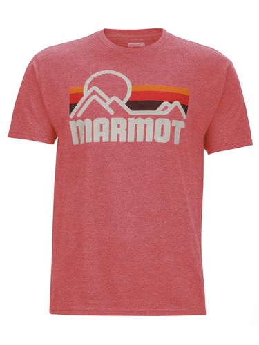 Marmot Heren Coastal Tee SS (New Red Heather)