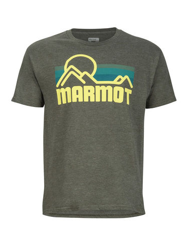 Marmot Men's Coastal Tee SS (Olive Heather)