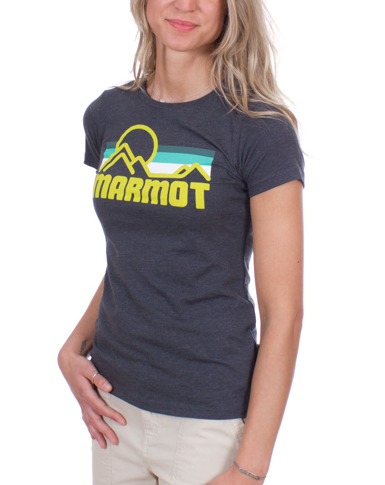 Marmot Wm s Coastal Tee SS Dark Charcoal Outdoor Shirt