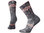 SmartWool Dames PhD Outdoor Light Pattern Crew (Medium Gray)