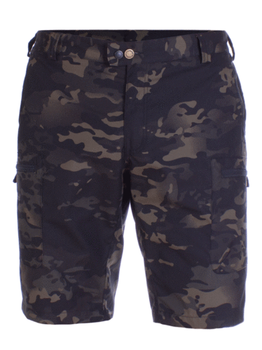 Pinewood Caribou Camou Shorts (Black Jungle)