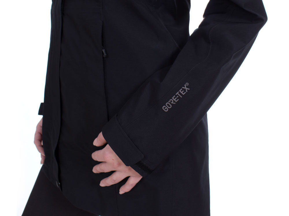Marmot Dames Essential Jacket Black GoreTex Regenjas