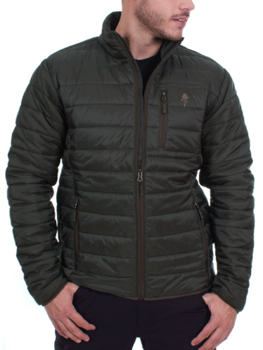 Pinewood Cumbria Light Jacket (Mossgreen/ Darkbrown)