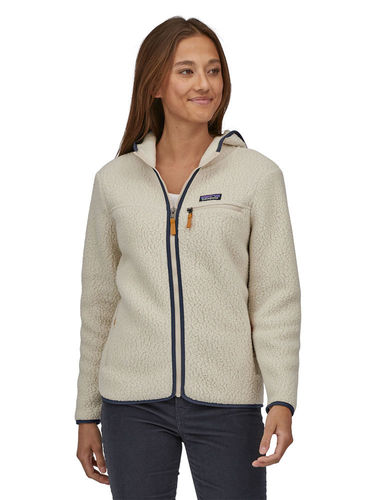 Patagonia Women's Retro Pile Hoody (Pelican)