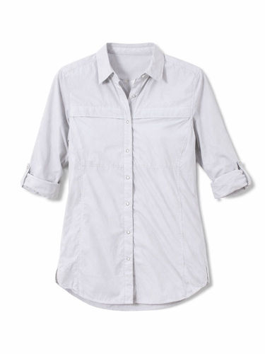 ExOfficio Wm's BugsAway Halo Stripe L/S (Slate)