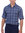 ExOfficio Men's BugsAway Sol Cool Plaid Long Sleeve (Navy)