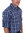 ExOfficio Heren BugsAway Sol Cool Plaid Long Sleeve (Navy)