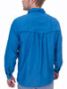 ExOfficio Men's Air Strip Long Sleeve (Deep Water)